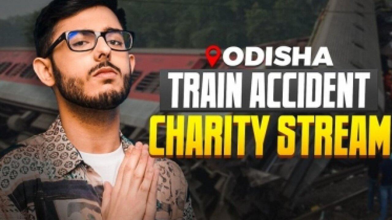 CHARITY STREAM FOR ODISHA TRAIN ACCIDENT {INDIA }